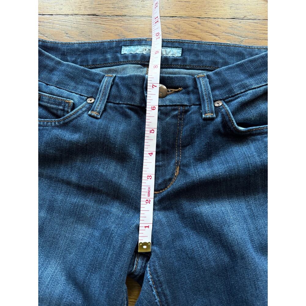 JOE’S 'Rocker' Distressed Flared Low-Rise Jeans Women sz 26 - Picture 9 of 12